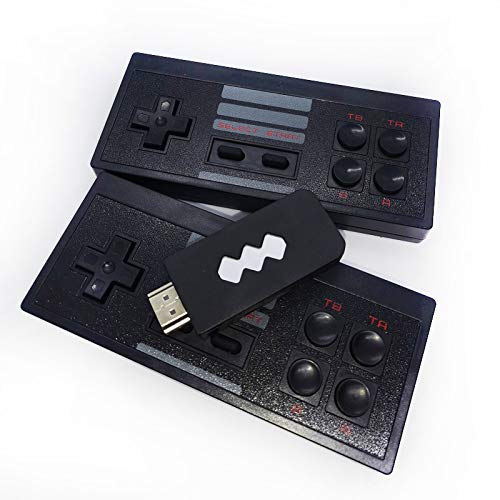 MOZUN Nueva Mini Consola de Juegos Retro Consola de Videojuegos de Salida de TV AV / 4K Hdmi Incorporada con 620/818 Juegos Clásicos No Repetitivos Regalos de Cumpleaños para Niños /