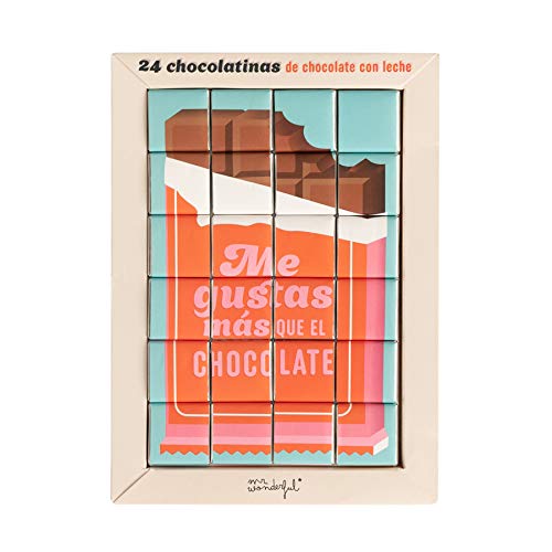 Mr. Wonderful Chocolatinas, Papel, Multicolor, Estándar