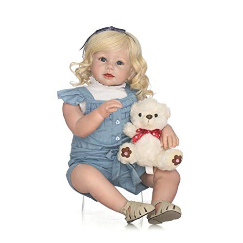 Muñecas Renacidas 70 Cm Que Se Ve Realidad Baby Dolls Soft Silicone PP Cuerpo De Algodón Recién Nacido Realista Reborn Girl Boy Juguete De Regalo para 3 Años