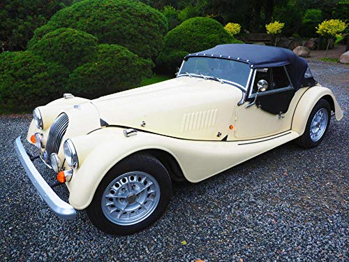 Mutuco Puzzle 1000 Piezas,1930 Morgan Plus 8 Deportivos Vintage Classic Car,DIY Arte Rompecabezas, Intelectual Educativo Rompecabezas, Divertido Juego Familiar Puzzle