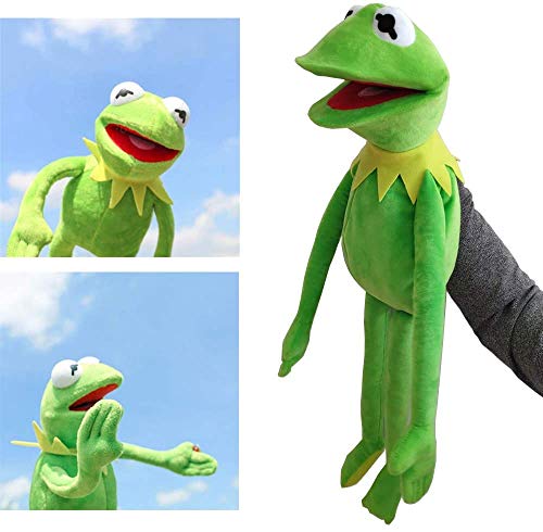 N\ A Kermit The Frog Marioneta De Mano Muppets Juguetes Muñeca De Rendimiento Día De Navidad Juguetes Educativos para Niños 60cm
