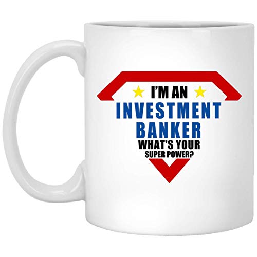 N\A Soy un banquero de inversión ¿Cuál es su Superpoder? Taza de café con Leche de 11 oz
