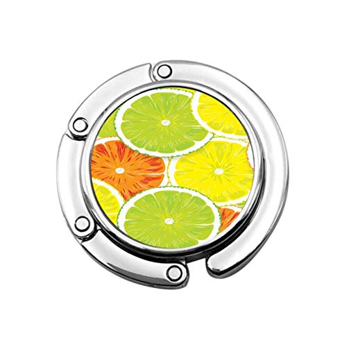 Naranja Limón Patrón sin Costuras Bolsa Percha de Escritorio Perchas de Mesa para Bolsos Diseños únicos Sección Plegable Almacenamiento Bolso Gancho Percha para Mesa Naranja Limón Patrón sin Costuras Bolsa Percha de Escritorio Perchas de Mesa para Bolsos Diseños únicos Sección Plegable Almacenamiento Bolso Gancho Percha para Mesa