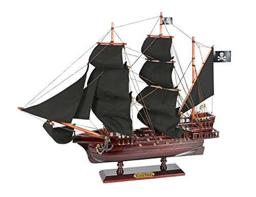 Navyline Maqueta de barco pirata Black Peari de madera