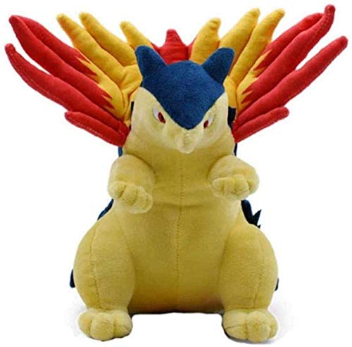 N/D Peluche Detective Pikachu Mew Gligar Cubchoo Dragonite Suave Anime Muñeca Rellena Regalo de Niños para Niños 25 Cm