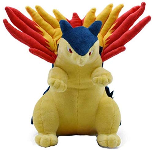 N/D Peluche Detective Pikachu Mew Gligar Cubchoo Dragonite Suave Anime Muñeca Rellena Regalo de Niños para Niños 25 Cm