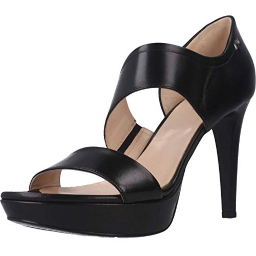 Nero Giardini Mujer Elegante Sandalia con Zapatos de tacón Negro E012810DE artículo 100 Nueva colección Primavera Verano 2020 (40)