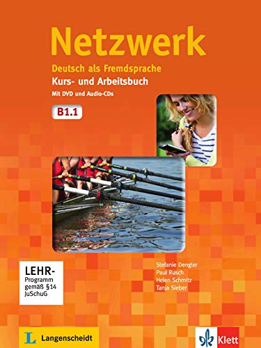 Netzwerk b1, libro del alumno y libro de ejercicios, parte 1 + cd + dvd: Kurs - und Arbeitsbuch B1 - Teil 1 mit 2 Audio CDs und