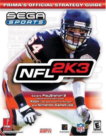 NFL 2K3: Official Strategy Guide (Sega Sports)