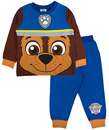 Nickelodeon - Pijama para niños y niñas, diseño de la Patrulla Canina Chase Novelty. 3-4 Años