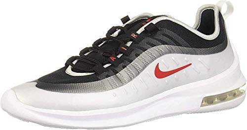 Nike Air MAX Axis, Zapatillas de Running para Asfalto Hombre, Multicolor (Black/Sport Red/Mtlc Platinum/White 009), 41 EU