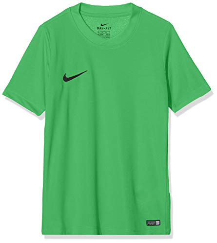 Nike SS YTH Park Vi JSY Camiseta de Manga Corta, Niños, Verde (Hyper Verde/Black), M