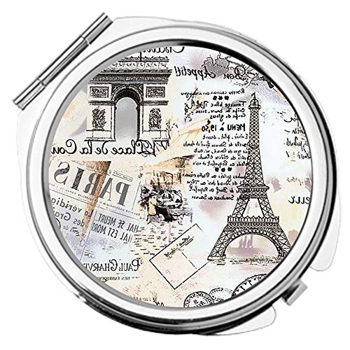 no-branded Loveliness For Boy Made by Metal Have Eiffer Tower Stamp 1 Use On Mirror Choose Design 17-3