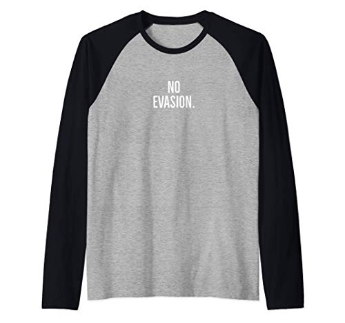 No evasion. Camiseta Manga Raglan