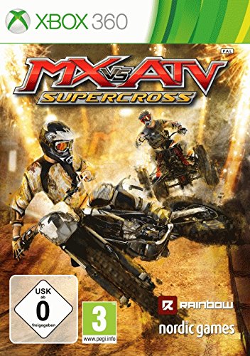 Nordic Games MX vs. ATV Supercross Xbox 360 Básico Xbox 360 Alemán vídeo - Juego (Xbox 360, Racing, Modo multijugador, E (para todos))
