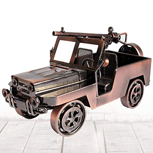 North King Decoracion,Antiguo Coche de Lata Modelo Adornos Artes del Metal oficinas de Gama Alta decoración decoración del hogar North King Decoracion,Antiguo Coche de Lata Modelo Adornos Artes del Metal oficinas de Gama Alta decoración decoración del hogar