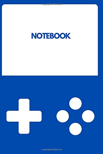 Notebook: Nintendo Game Boy Dark Blue Color Notebook, Journal and Daily Diary for Personal Use