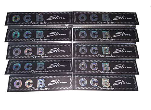 OCB Premium Slim Papers 10 x 32 Hojas