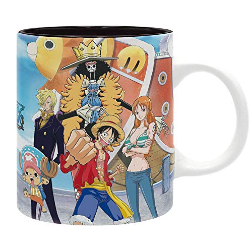 One Piece - Taza de café - Monky D Luffy Ruffy Crew - Cerámica - Caja de regalo