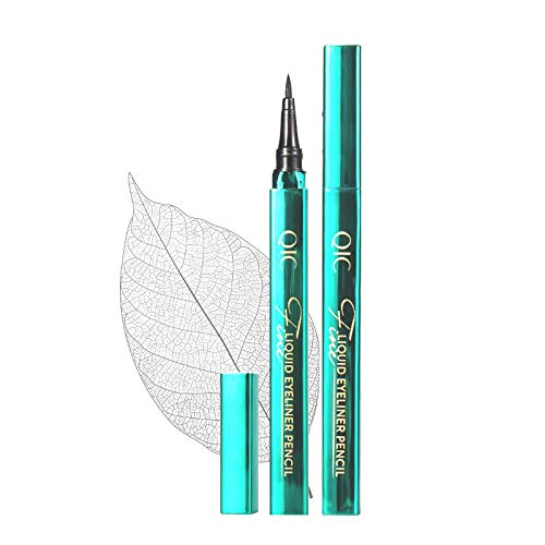 Onlyoily Delineador de ojos a prueba de agua, delineador líquido negro, resistente al agua, antiincrustante, delineador líquido de larga duración Onlyoily Delineador de ojos a prueba de agua, delineador líquido negro, resistente al agua, antiincrustante, delineador líquido de larga duración