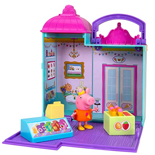 Peppa Wutz PEP0698 Peppa - Juego de café Helado con Soporte para Helado y 1 Figura Exclusiva de Peppa Pig para niños a Partir de 2 años Peppa Wutz PEP0698 Peppa - Juego de café Helado con Soporte para Helado y 1 Figura Exclusiva de Peppa Pig para niños a Partir de 2 años