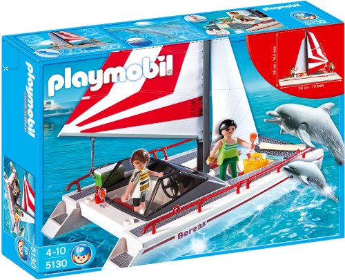 PLAYMOBIL 626613 - Vacaciones Catamarán+Delfines