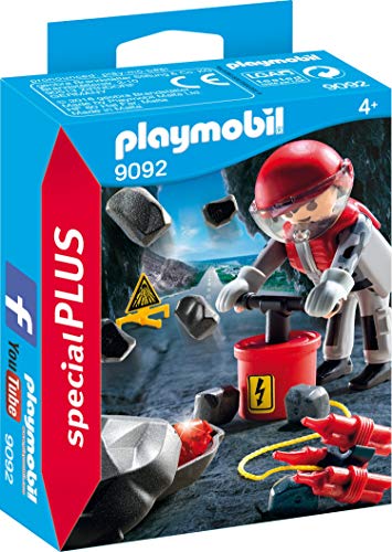 PLAYMOBIL Especiales Plus- Explosión de Rocas, Multicolor (9092)