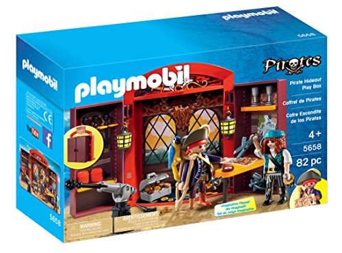 PLAYMOBIL Pirate Hideout Play Box (5658)