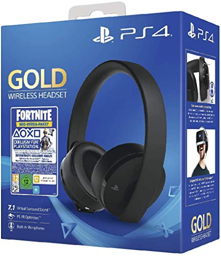 PlayStation 4 - Gold Wireless Headset: Neo Versa Bundle [Importación alemana]