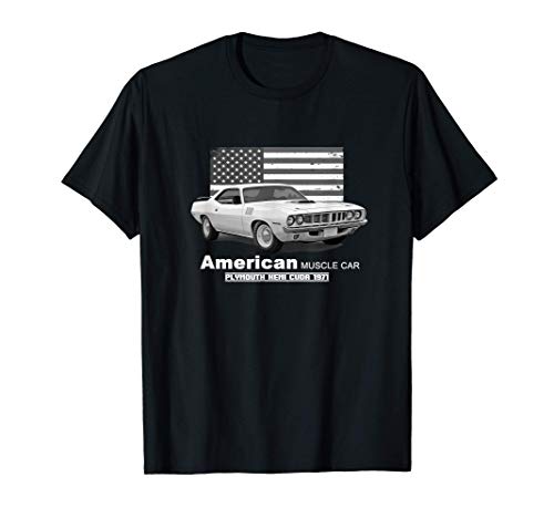 Plymouth Hemi Cuda American Muscle Car 60s 70s Old is Gold Camiseta