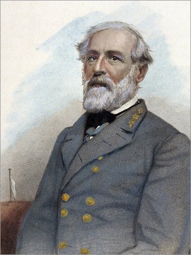 Póster 100 x 130 cm: Robert E. Lee de Julian Vannerson/Granger Collection - impresión artística, Nuevo póster artístico