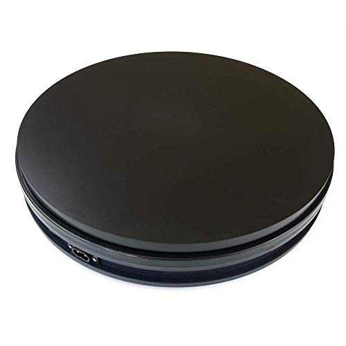 PrimeMatik - Base giratoria eléctrica 35cm Negro Plataforma Rotatoria PrimeMatik - Base giratoria eléctrica 35cm Negro Plataforma Rotatoria