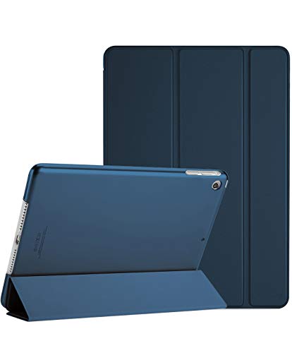 ProCase Funda iPad Mini 1/2/3 (Modelos Viejos), Carcasa Folio Ligera Delgada con Smart Cover Reverso Translúcido para 7,9" Apple iPad Mini 1 Mini 2 Mini 3 –Azul Marino