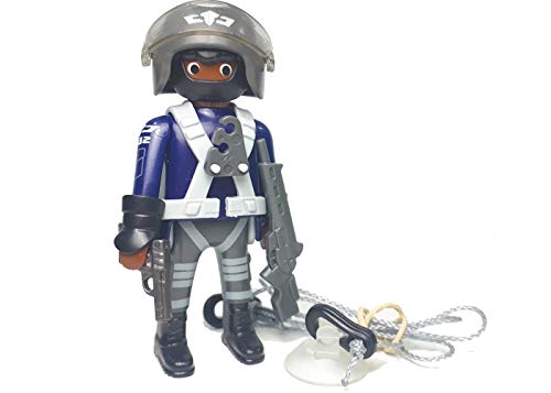 Promohobby Figura de Playmobil Serie 14 de Policia Fuerza Especial