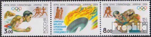 Prophila Collection Russland 1190-1191 Banda de Tres (Completa.edición.) 2004 olímpicos Juegos de Verano (Sellos para los coleccionistas) Juegos Olímpicos