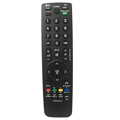 Reemplace Mando De TV LG AKB69680403 AKB69680438 Compatible con 37LF2500 37LG2100 42LG2100 37LH3010 42LH3010 37LF2510 37LH2000 37LH200H 37LH201C 37LH3000 37LH301C 37LH3020 37LH3040 Reemplace Mando De TV LG AKB69680403 AKB69680438 Compatible con 37LF2500 37LG2100 42LG2100 37LH3010 42LH3010 37LF2510 37LH2000 37LH200H 37LH201C 37LH3000 37LH301C 37LH3020 37LH3040