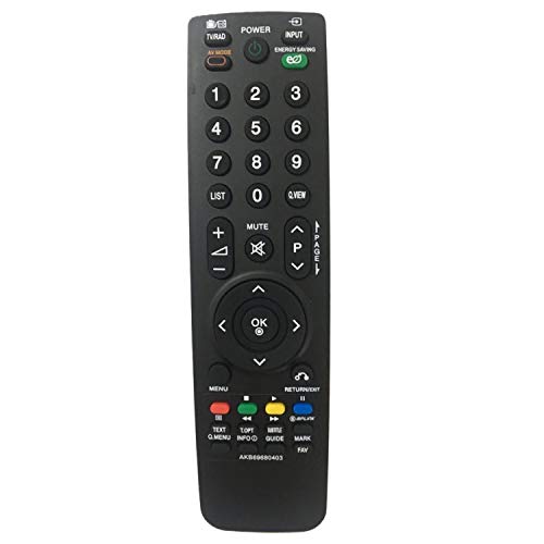 Reemplace Mando De TV LG AKB69680403 AKB69680438 Compatible con 37LF2500 37LG2100 42LG2100 37LH3010 42LH3010 37LF2510 37LH2000 37LH200H 37LH201C 37LH3000 37LH301C 37LH3020 37LH3040