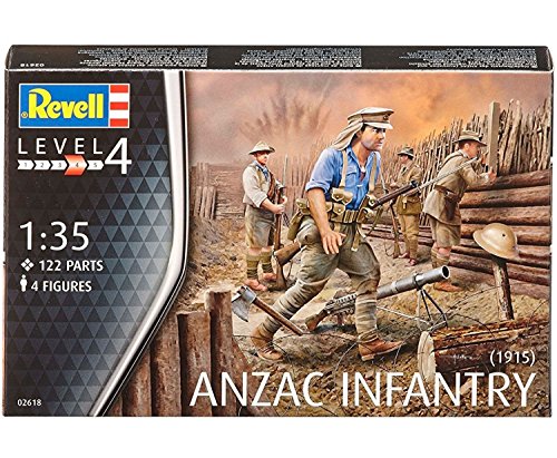 Revell - 02618 - Escala Figuras ANZAC infantería 1915 - Escala 1/72
