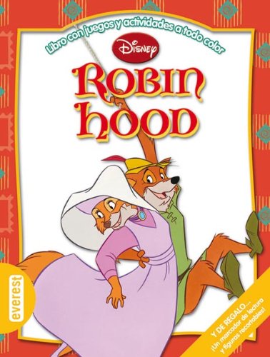 Robin Hood: Libro con juegos y actividades a todo color. (Multieducativos Disney)