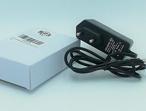 RPS Transformador de fuente de alimentación con enchufe EU de 220vAC a 12vDC para luces de tira de LED o RGB 12W 1A