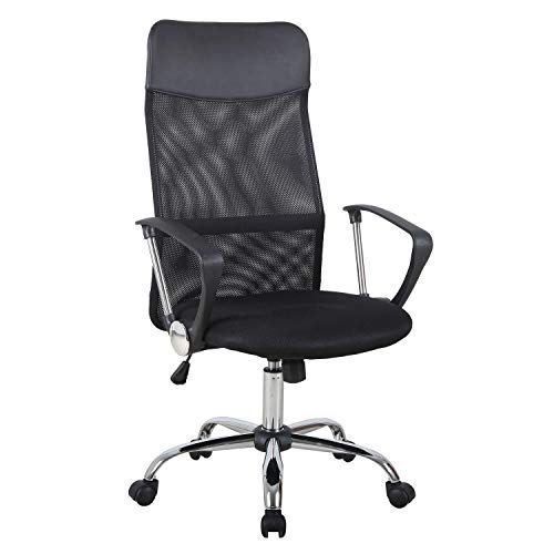 RR TLV-MC002 Silla de Oficina Giratoria Escritorio de Tela de Malla Sillon Ruedas Despacho RR TLV-MC002 Silla de Oficina Giratoria Escritorio de Tela de Malla Sillon Ruedas Despacho