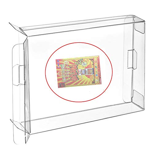 Ruitroliker 10Pcs Clear Box Funda CIB Protector para NEO GEO Pocket Color NGPC Juegos Cartucho Box