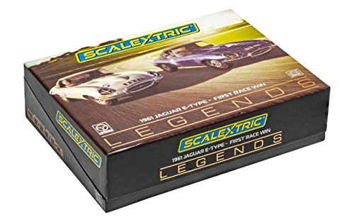 Scalextric C4062A Jaguar E-Type Oulton 1961 Twin Pack - First Race Win Limited Scalextric C4062A Jaguar E-Type Oulton 1961 Twin Pack - First Race Win Limited