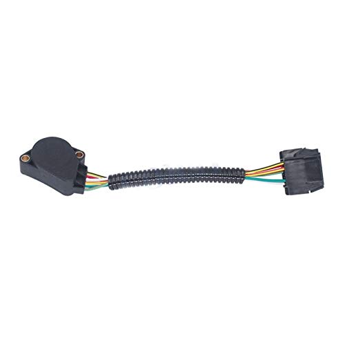 SDGSDHN Sensor de posición del Acelerador TPS 3985226 / FIT para Volvo FH12 FH16 FM12 Camión 6 Cable 20893503 2111680 21116877 20715967 20499271 (Color : Black)