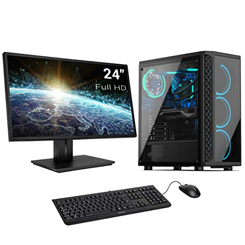 Sedatech Pack PC Pro Gaming Intel i7-9700KF 8X 3.6Ghz, Geforce RTX 3070 8Gb, 16 GB RAM DDR4, 500Gb SSD NVMe M.2 PCIe, 3Tb HDD, USB 3.1, WiFi. Ordenador de sobremesa, Monitor, Teclado/ratón, Win 10 Sedatech Pack PC Pro Gaming Intel i7-9700KF 8X 3.6Ghz, Geforce RTX 3070 8Gb, 16 GB RAM DDR4, 500Gb SSD NVMe M.2 PCIe, 3Tb HDD, USB 3.1, WiFi. Ordenador de sobremesa, Monitor, Teclado/ratón, Win 10