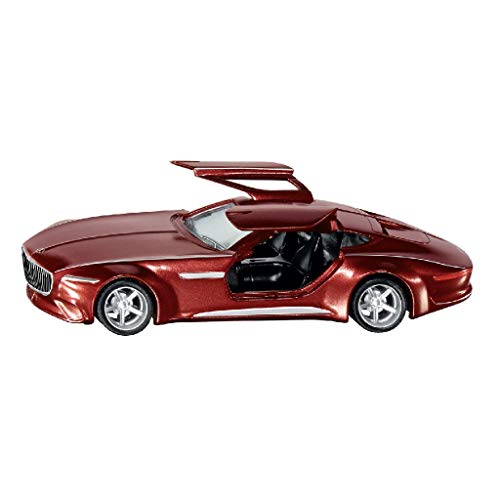siku 2357 Vision Mercedes-Maybach 6 Grand Coupé, Apertura de puertas batientes, Ruedas desmontables, 1:50, Metal/Plástico, Rojo