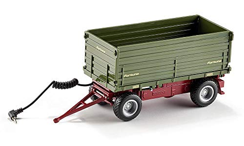 SIKU 6781, volquete de Dos sentidos, 1:32, Teledirigido, para vehículos Control con Enganche de Remolque, Metal/Plástico, Verde, Color SIKU 6781, volquete de Dos sentidos, 1:32, Teledirigido, para vehículos Control con Enganche de Remolque, Metal/Plástico, Verde, Color