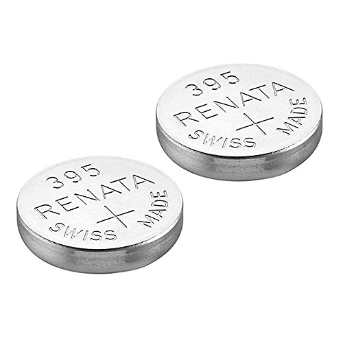Single de Renata reloj batería Suizo hizo Renata 395 o SR927SW o AG7 1.5V rápida nave (1 x 395 or SR927SW)
