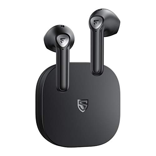 SOUNDPEATS TrueAir2 Auriculares inalámbricos Bluetooth V5.2 Qualcomm3040 TrueWireless Mirroring,Micrófono Dual Cancelación de Ruido CVC8.0 Llamadas claras aptX, diseño Semi-in-Ear, 25 Horas SOUNDPEATS TrueAir2 Auriculares inalámbricos Bluetooth V5.2 Qualcomm3040 TrueWireless Mirroring,Micrófono Dual Cancelación de Ruido CVC8.0 Llamadas claras aptX, diseño Semi-in-Ear, 25 Horas