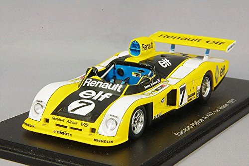 Spark – S1553 – Alpine – Renault A442 – Le Mans 1977 – 1/43 – Amarillo/Negro/Blanco